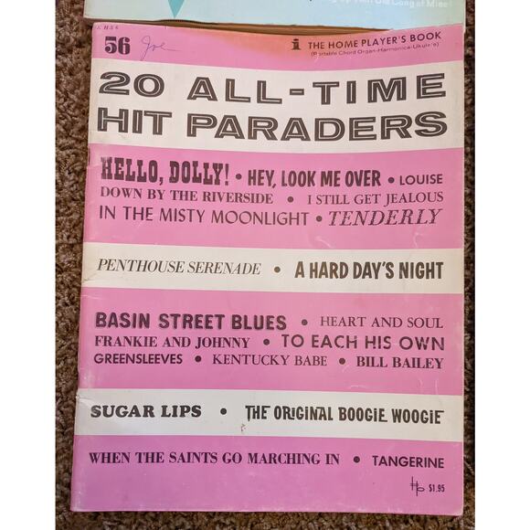 Vintage Lot 20 All-Time Hit Paraders Easy Piano Organ Solos Sheet Music - Picture 11 of 14